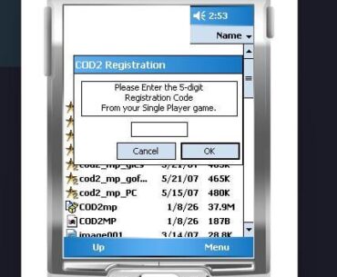 [COD] Trying to play Call of Duty 2 Pocket PC Multiplayer for Windows Mobile