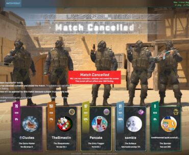 To all in doubt on false Vaclive bans, heres my 0 kill 0 dmg false vac live ban