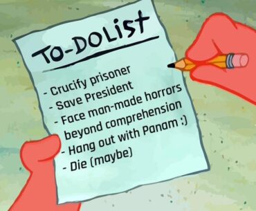 V: "Sorry River, I've got a busy schedule today."