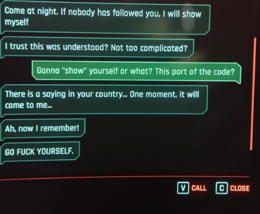 Man always a treat to talk to Takemura lmfao