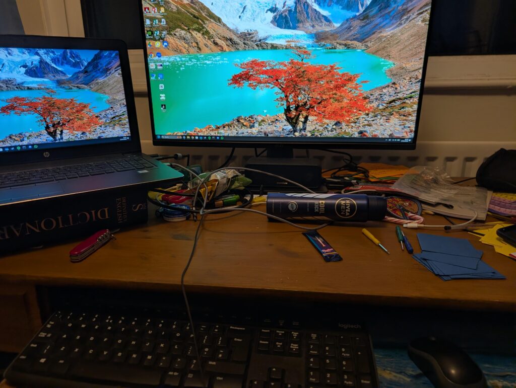 Marginally above average for a stem student set up, cause of the deodorant