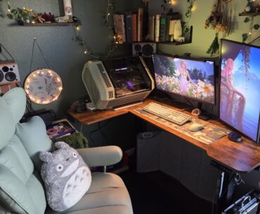 My Ghibli-inspired, witchy matcha station