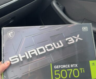 Decided to pull the trigger before it was too late