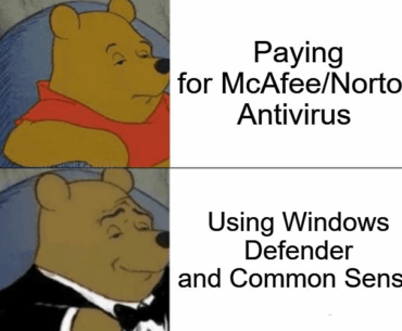 the only virus i ever had was the one i paid for