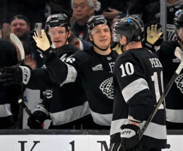 Kings give up lead in 3rd period for 2nd straight game but recover for 5-4 shootout win over Wild