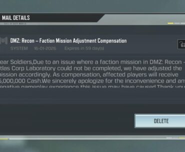 Just got 15,000,000 dmz cash