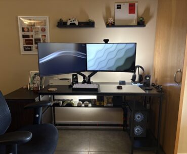 Smaller space but trying to make the most of it