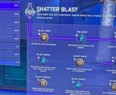 Shatter blast stuck for anyone else?