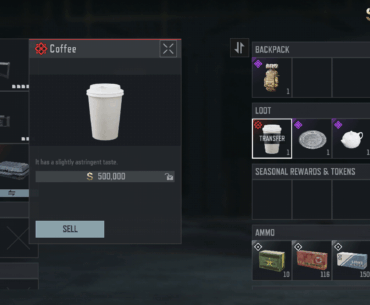 I found the coffee