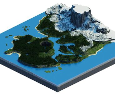 The Forest recreated in Minecraft