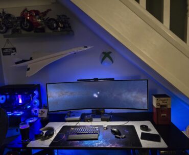 My little Nook under the stairs