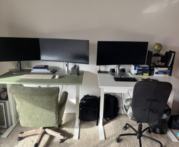 Hers & His Eyesore in the living room