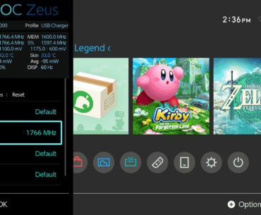Nintendo Switch (Mariko) - 1766MHz GPU Overclock (World record)
