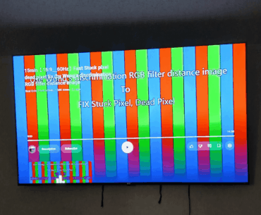 Fixed 2 stuck green pixels on the new 75 inch today, wife thinks im a wizard now