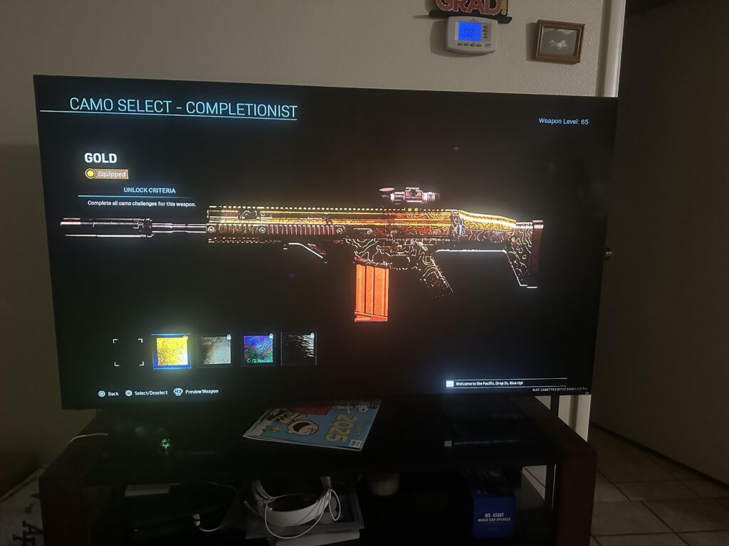 Got gold for the scar on the ps4🫩