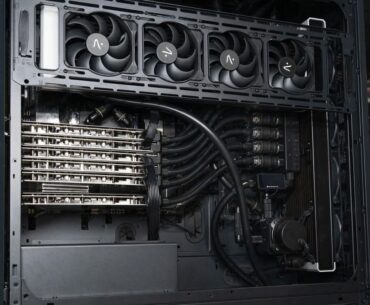 Any advice for building a multi GPU cluster with a watercooled AIO for a workstation?