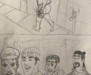 I drew this for 115 day coming up with pencil and paper based on what may be DLC2.