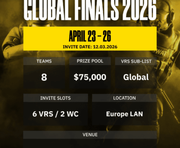 CCT announces that Global finals 2026 will be a LAN