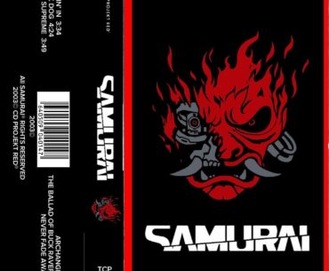 Samurai casette tape by me