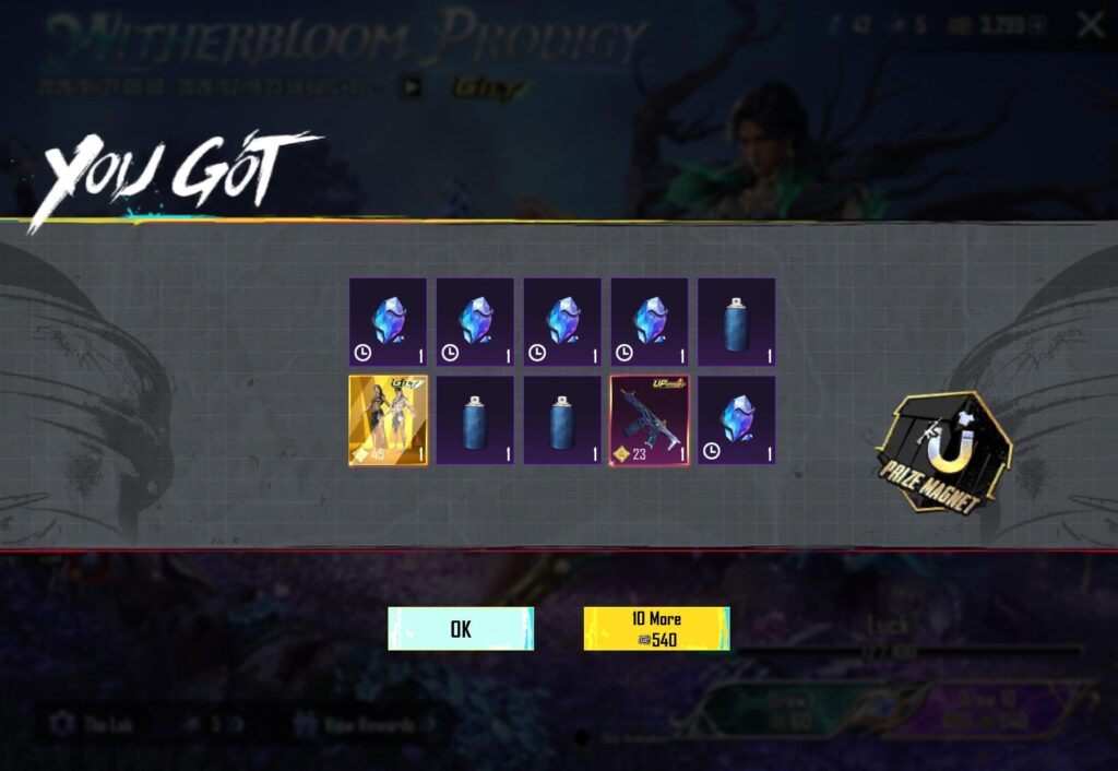 Finally lucky!