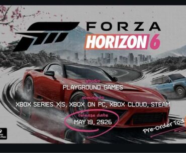 Forza Horizon 6 Gets Release Date!