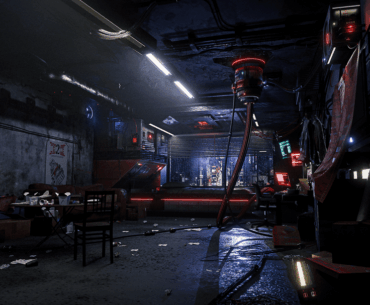 Concept art of a Cyberpunk Apartment by me, enjoy!