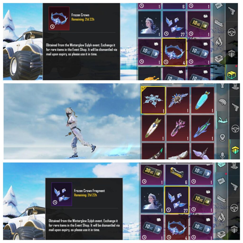 So this is what i got for around 3.5k uc, i will stop here and wait for the next gilt to obtain the new lava M4