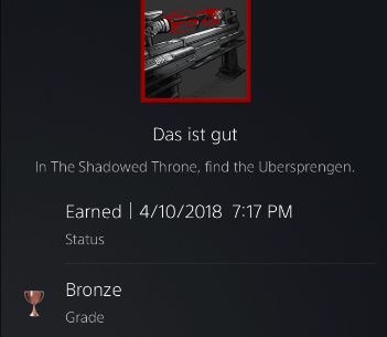 Less than 1% of players have unlocked PAP on The Shadowed Throne