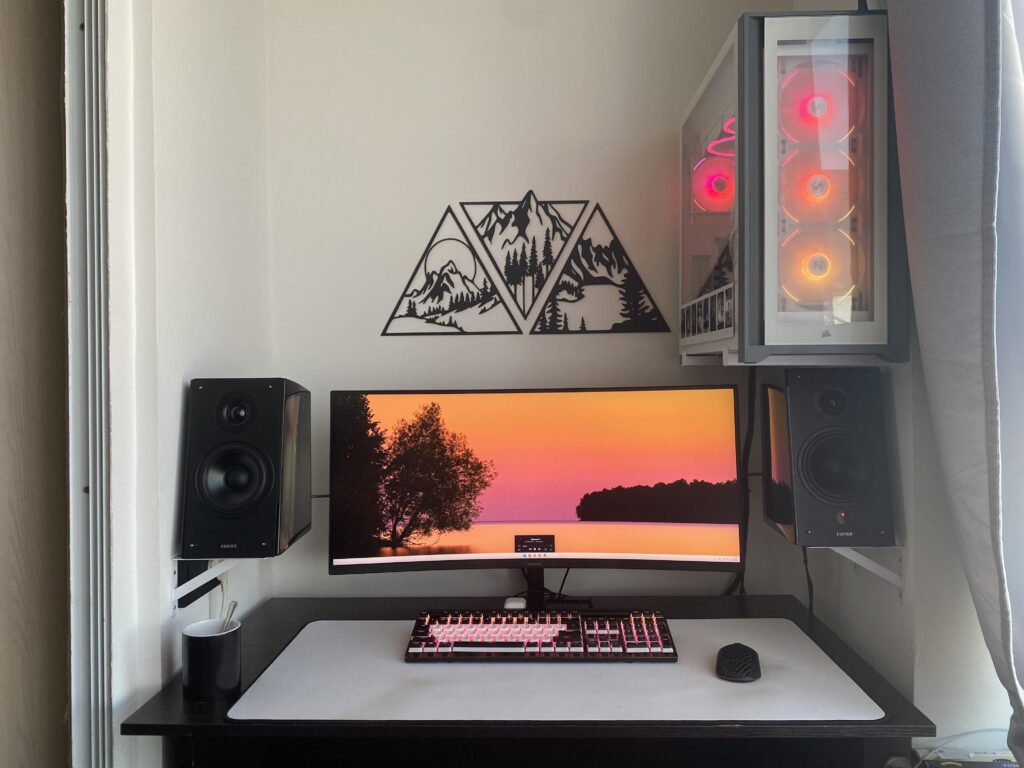 New speakers, minimal space