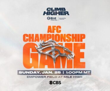 Broncos advance to AFC Championship Game