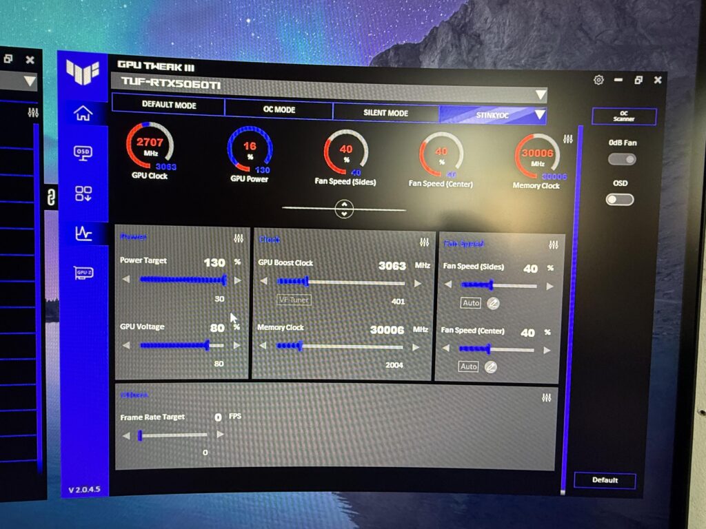 Need help with over clocking please and thanks guys