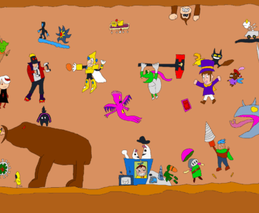 My 2nd attempt at drawing a character from each game+DLC I played last year