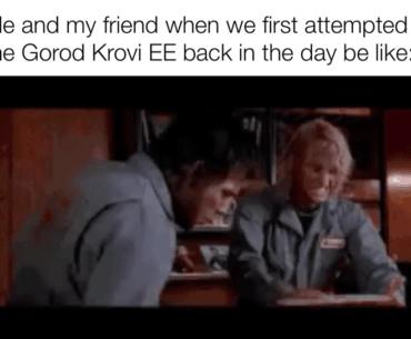 “Bro I am telling you this object dinged when I shot it!” “What no your full of it!