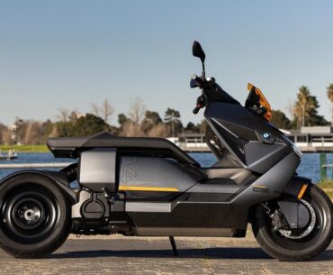 BMW CE 04 electric urban scooter.