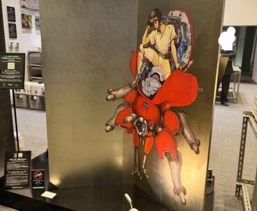 Saw this folding screen art from a company called TechnoByobu at the Ghost in the Shell exhibition