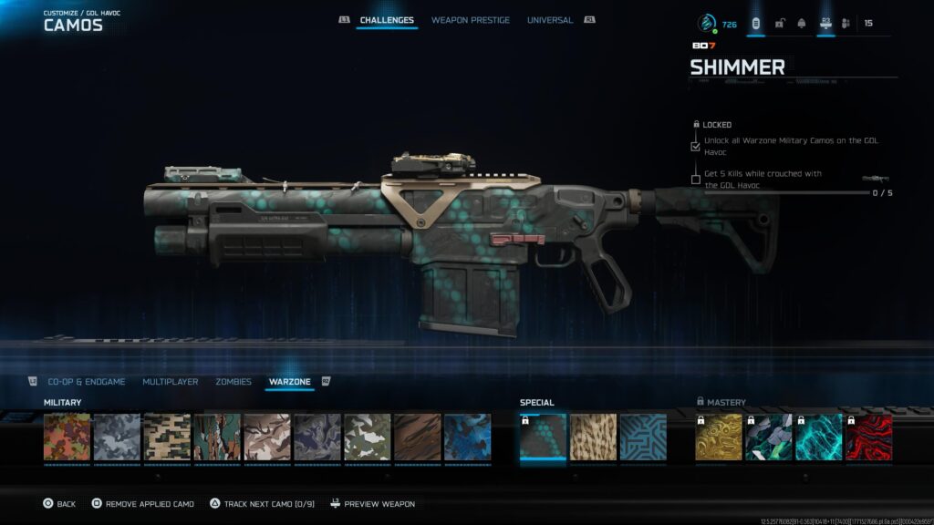 So glad we have another gun where the camo challenges arent working