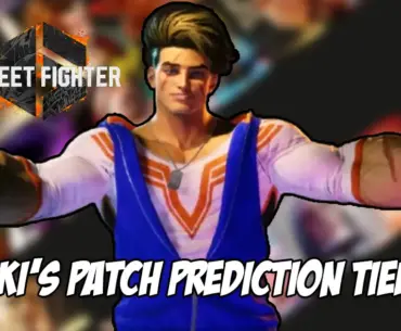 Tier list that predicts how characters will be adjusted in the upcoming balance patch for Street Fighter 6 released by Broski