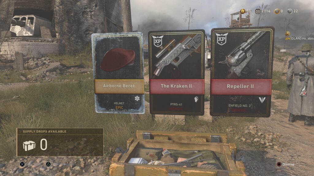 Double Heroic out of a supply drop.