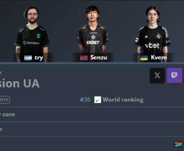 Each Player on Passion UA is From a Different Continent