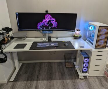 Recent tidy up of my work/play setup