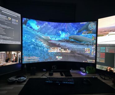 Finally feel complete with my setup! For now ;)