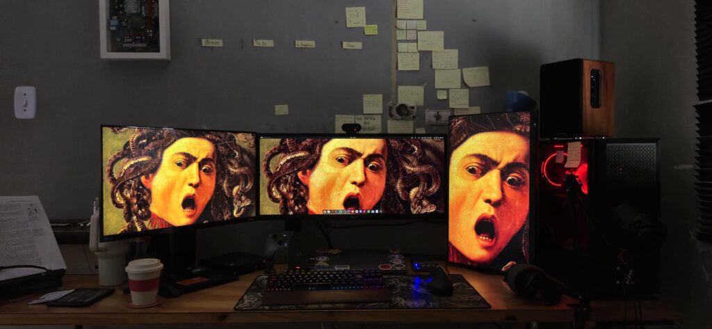 My work/study station