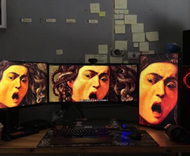 My work/study station