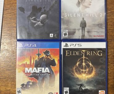 Just finished Resident Evil Village. These four I’ve never played but are in my collection. What next?