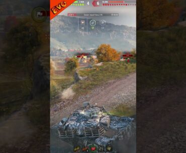 OTAC MT-58 Destroys Enemy World of Tanks #wot #shorts
