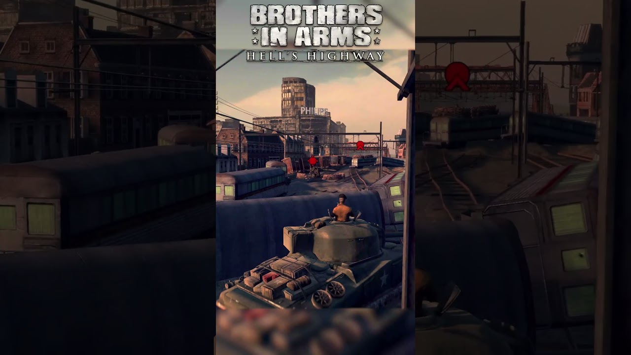 charge with the tank #brothersinarms #bia #ww2 #gaming #shorts #short #HellsHighway charge with the tank #brothersinarms #bia #ww2 #gaming #shorts #short #HellsHighway