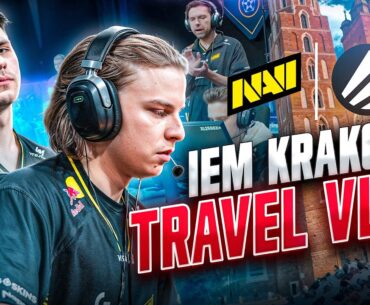 NAVI Speedrun at IEM Krakow 2026 | CS2 Travel Vlog