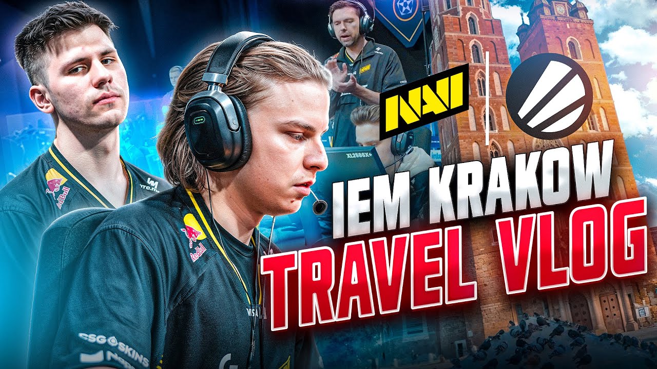 NAVI Speedrun at IEM Krakow 2026 | CS2 Travel Vlog NAVI Speedrun at IEM Krakow 2026 | CS2 Travel Vlog