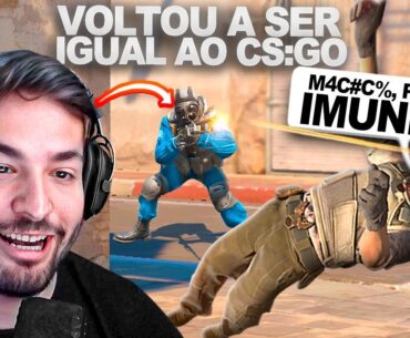 Testei a NOVA MECANICA do CS2 e HUMILHEI um RACISTA muito TOXICO!