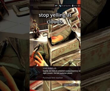 Baro Ki'teer Feb 06 2026 - Nice Stuff #shorts #warframe #streamer #gaming #wfcc